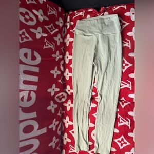 Green never worn leggings size medium